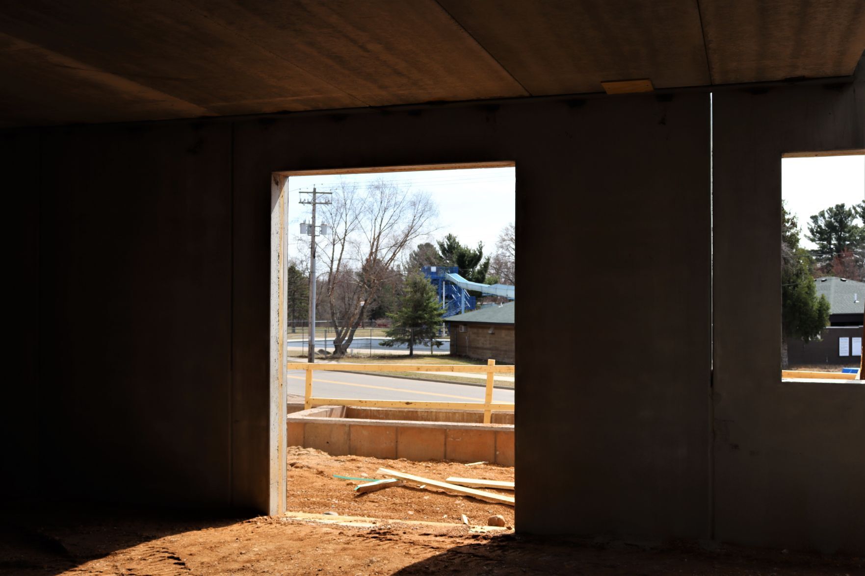 Chippewa Area History Center construction progress